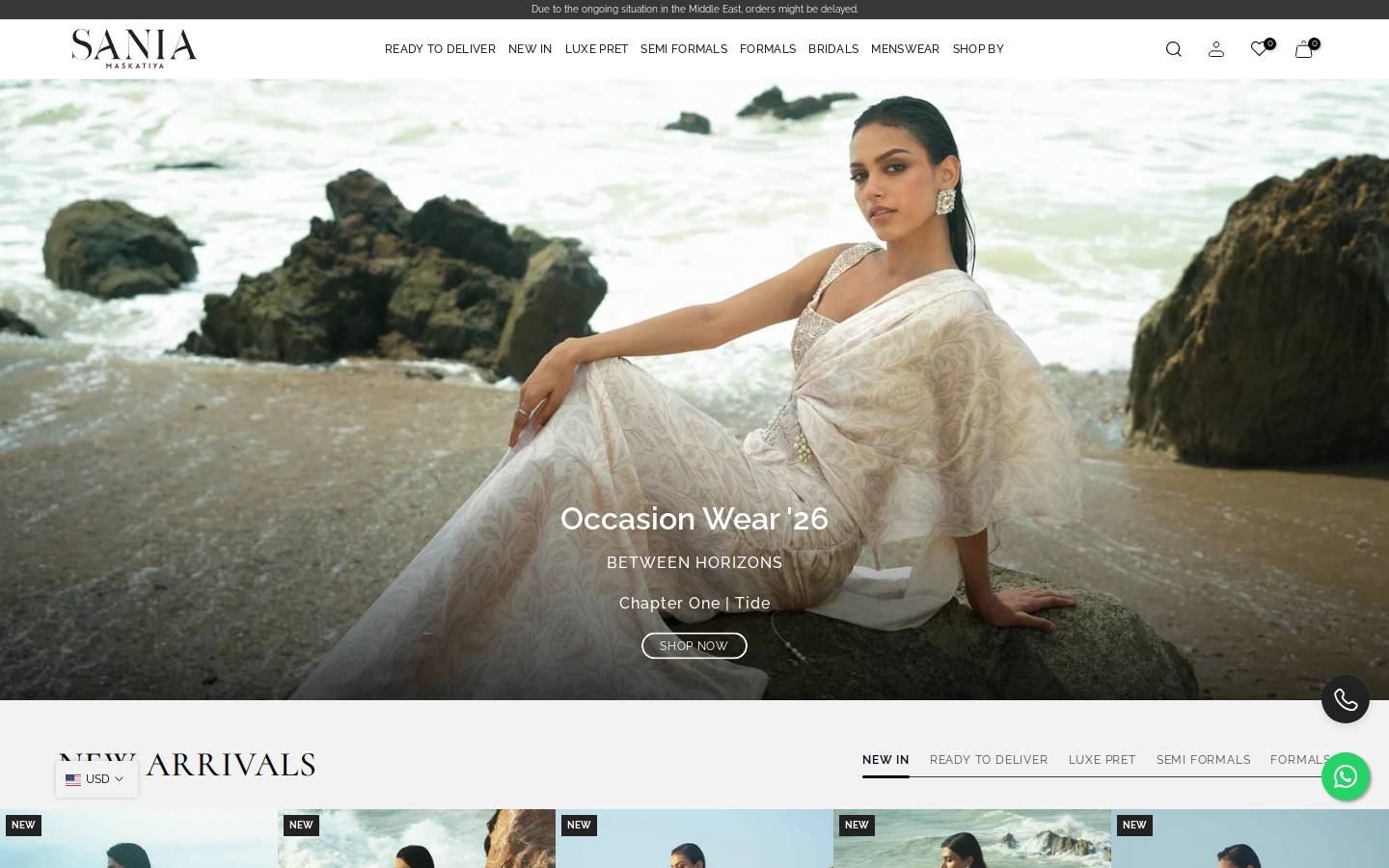 saniamaskatiya.com homepage screenshot