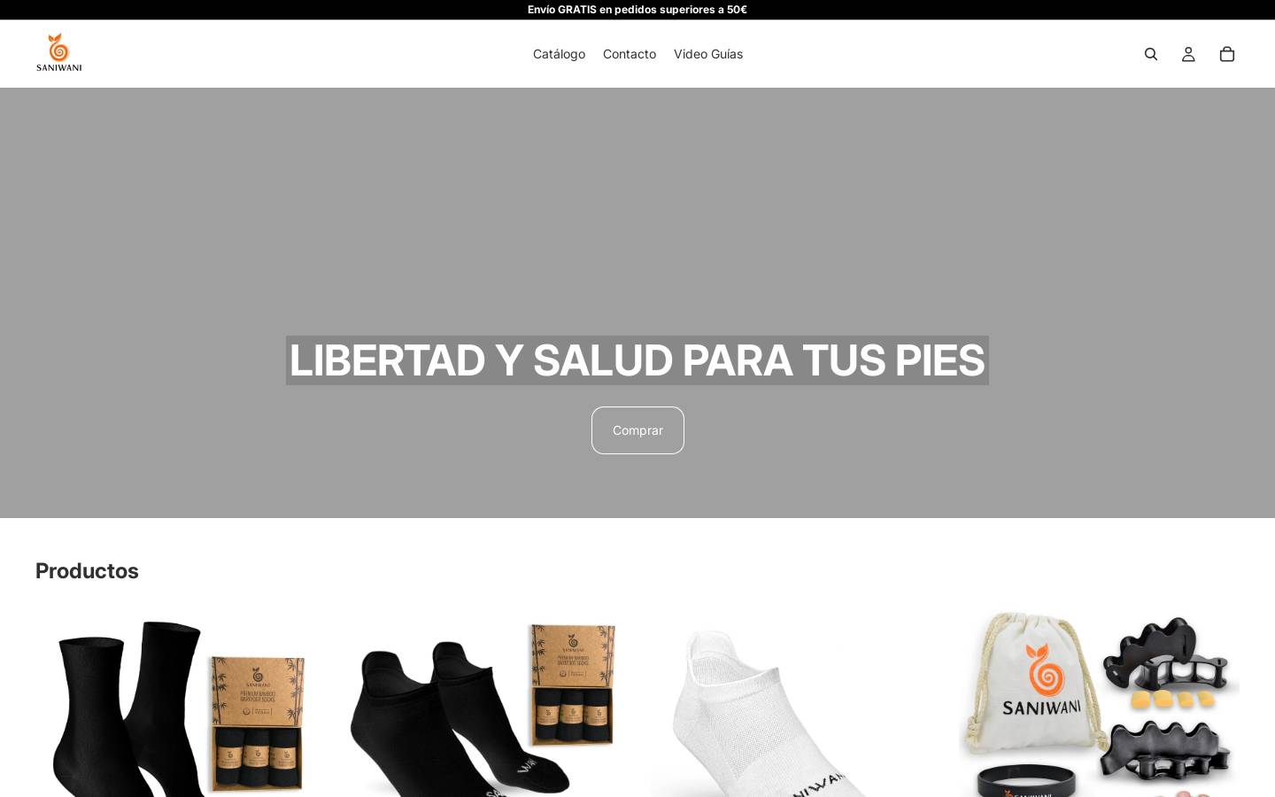 saniwani.com homepage screenshot