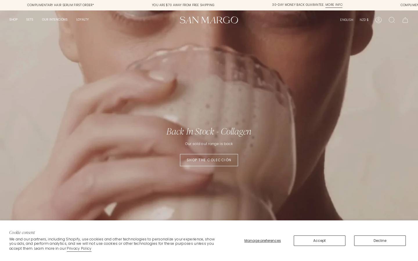 sanmargo.com homepage screenshot