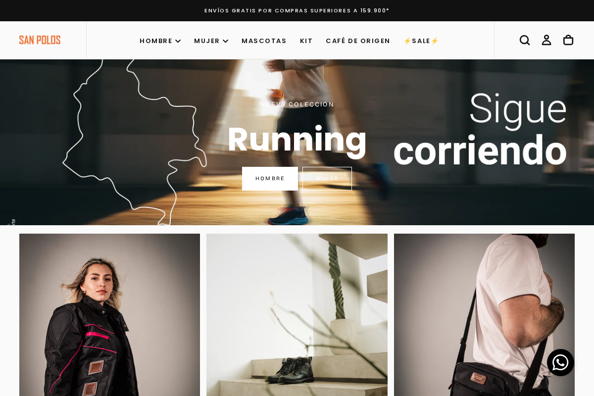 San Polos SAS homepage screenshot