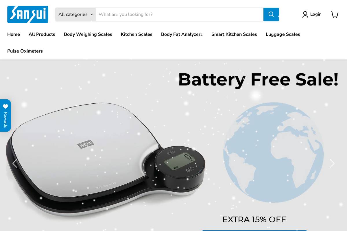 sansuiglobal.com homepage screenshot