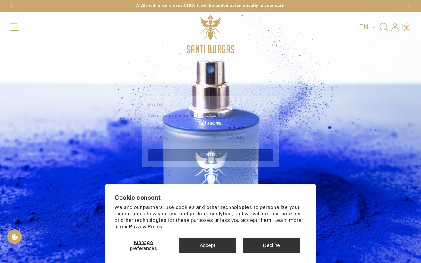 santiburgas.cat homepage screenshot