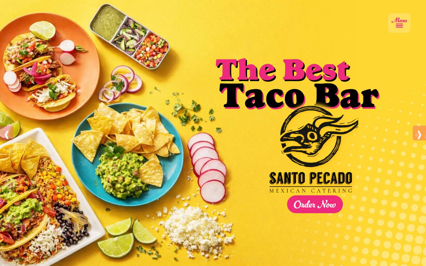 santopecado.ca homepage screenshot