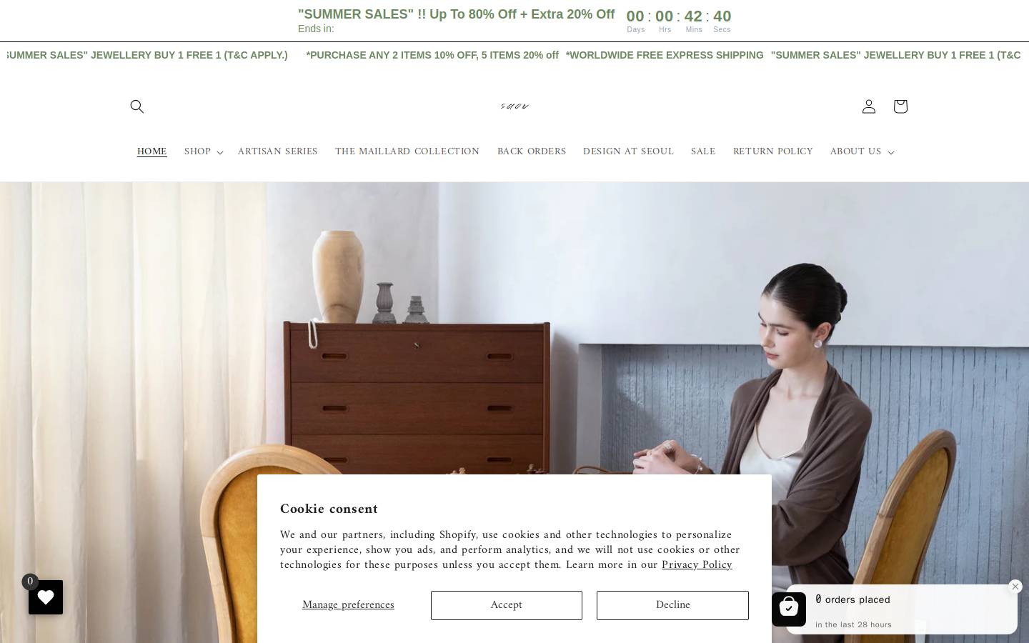 saoustudio.com homepage screenshot