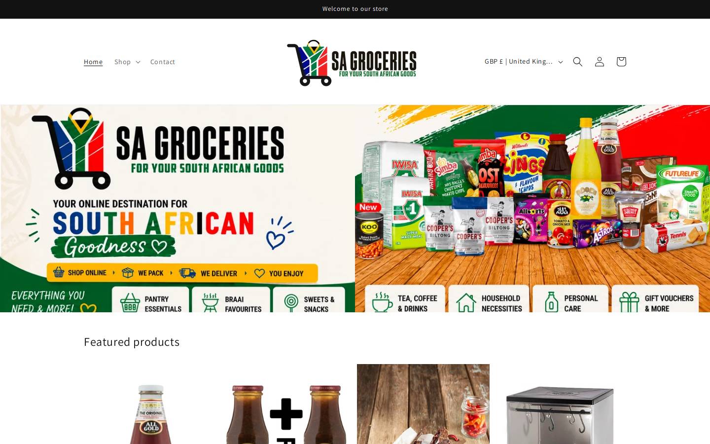 sapickandpay.com homepage screenshot