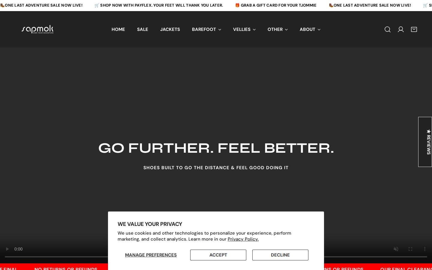 sapmok.com homepage screenshot