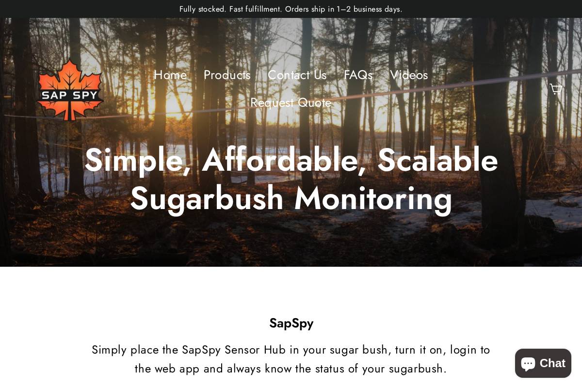 sapspy.com homepage screenshot