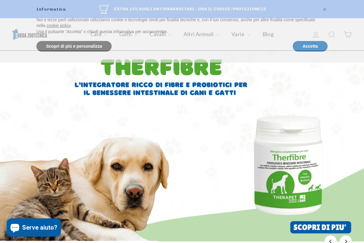 Sardazootecnica homepage screenshot