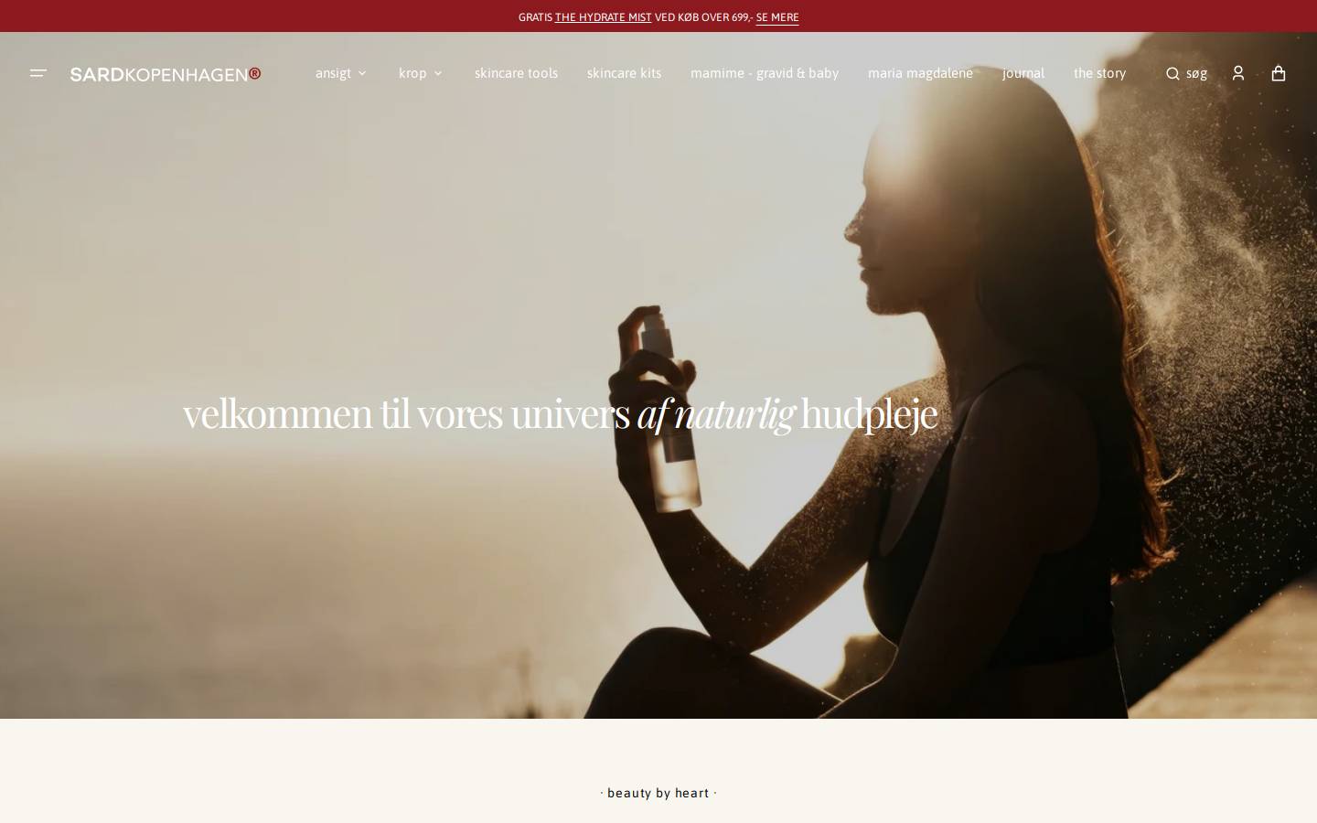 SARDKOPENHAGEN® homepage screenshot