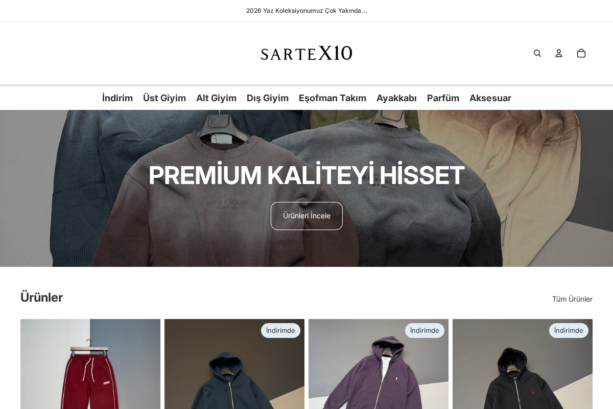 sartex10 homepage screenshot