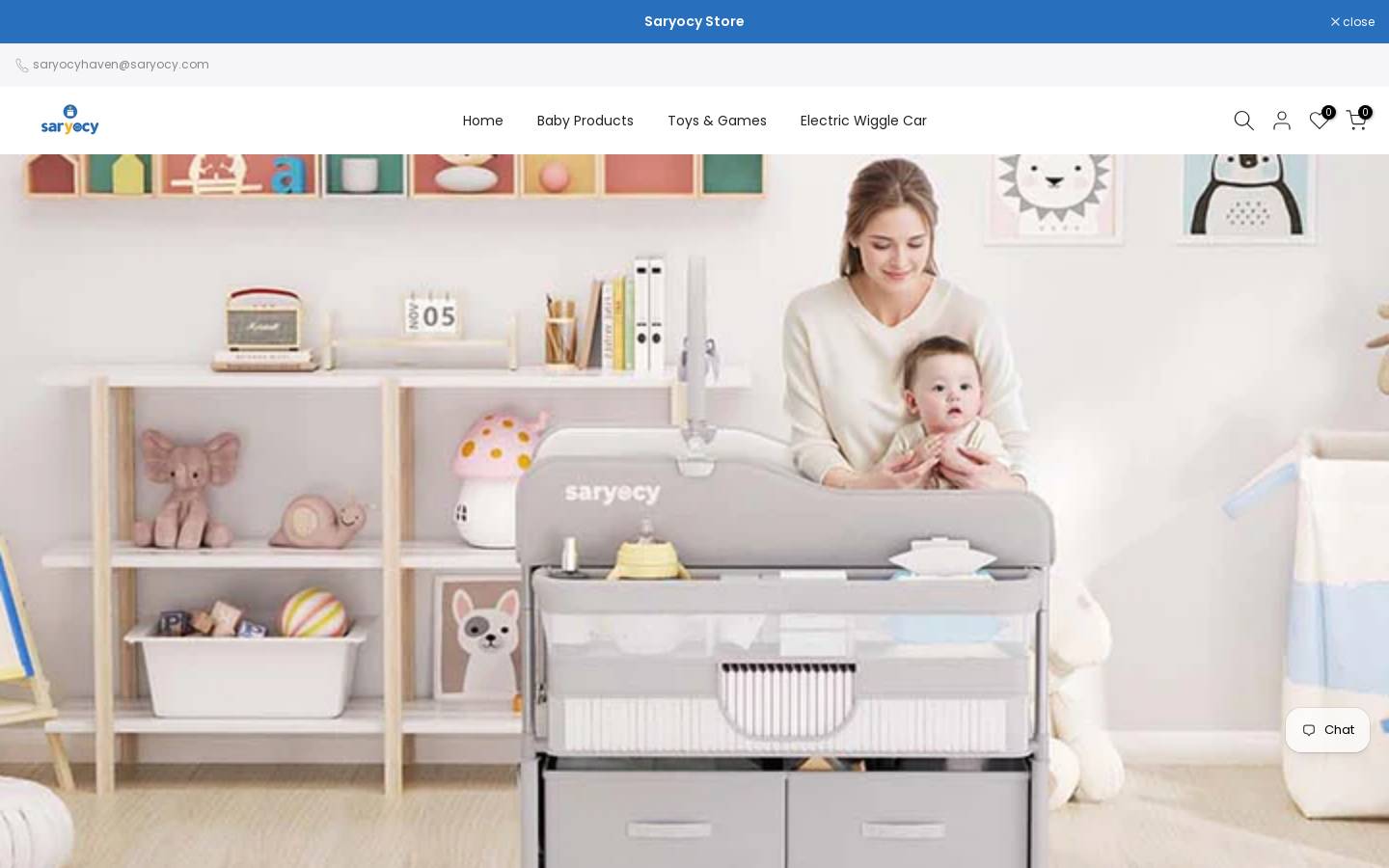 saryocy.com homepage screenshot