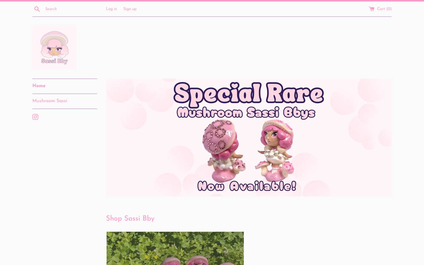 sassibby.com homepage screenshot