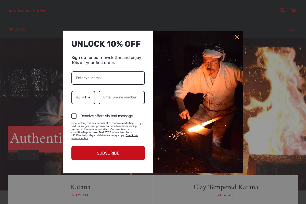 Satosword homepage screenshot