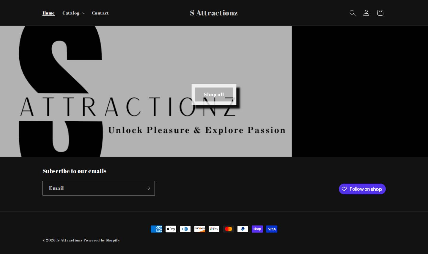 sattractionz.com homepage screenshot