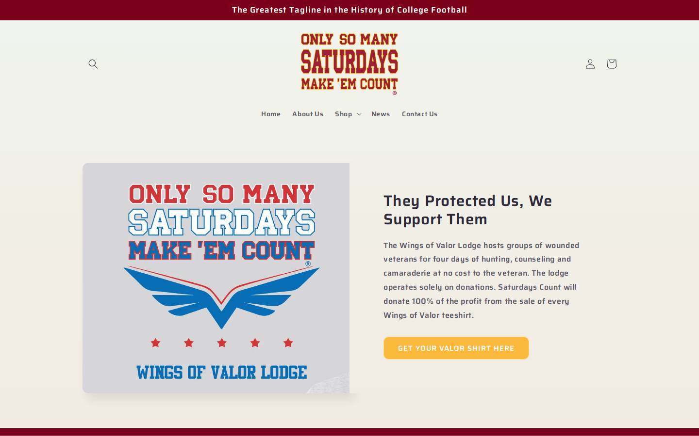 saturdayscount.com homepage screenshot