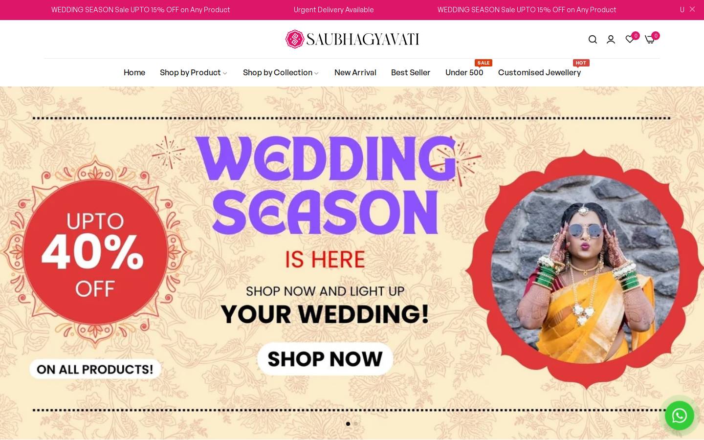 saubhagyavati.in homepage screenshot