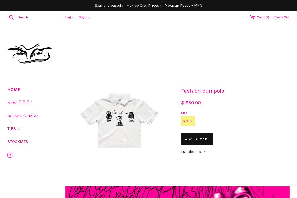 saunasauna.co homepage screenshot