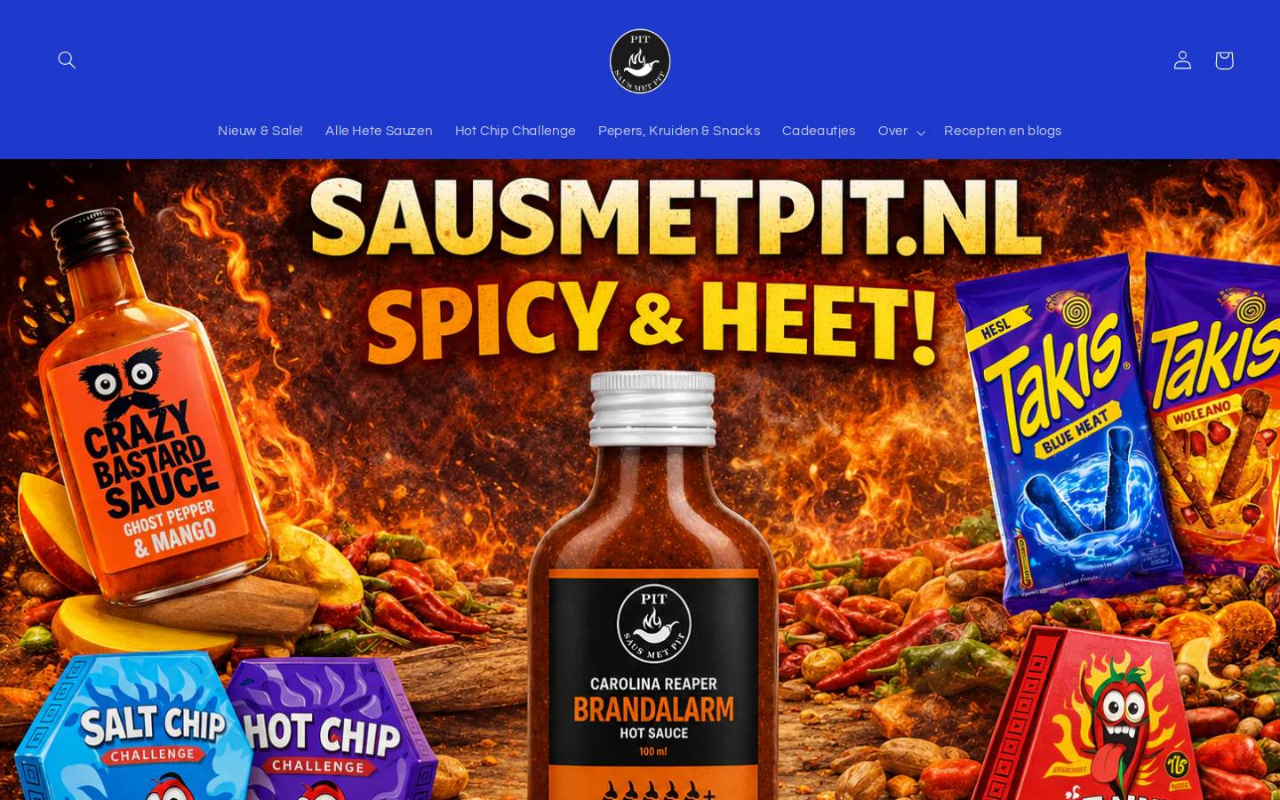 sausmetpit.nl homepage screenshot