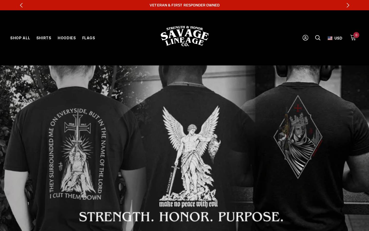savagedadgroup.store homepage screenshot