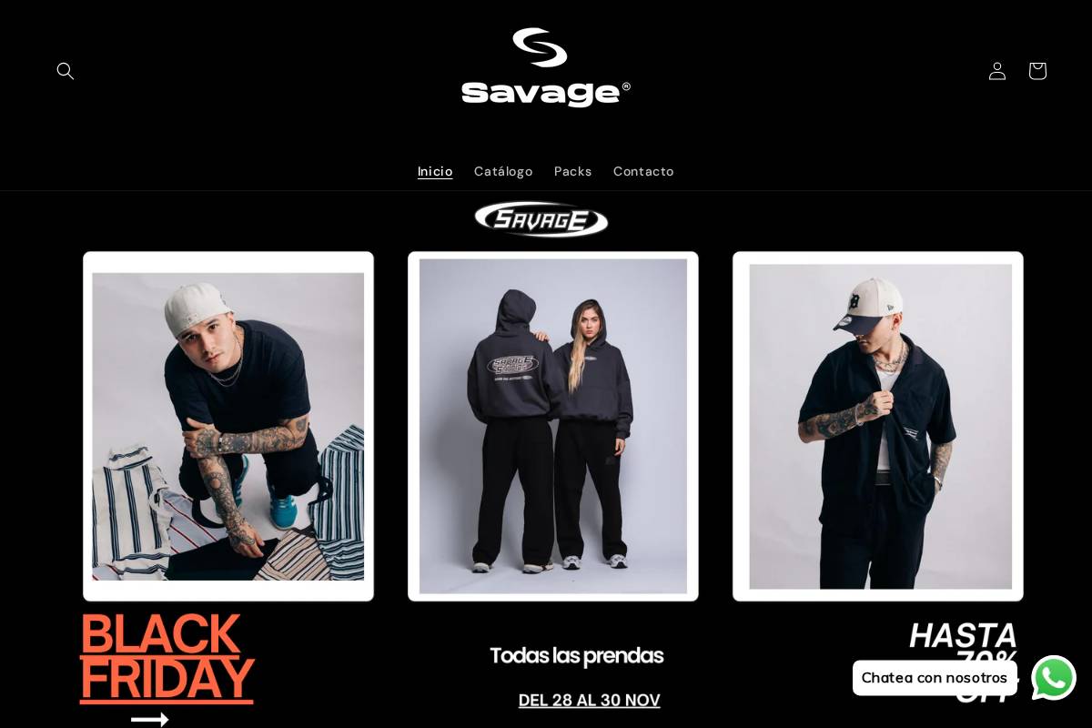 savageperu.com homepage screenshot