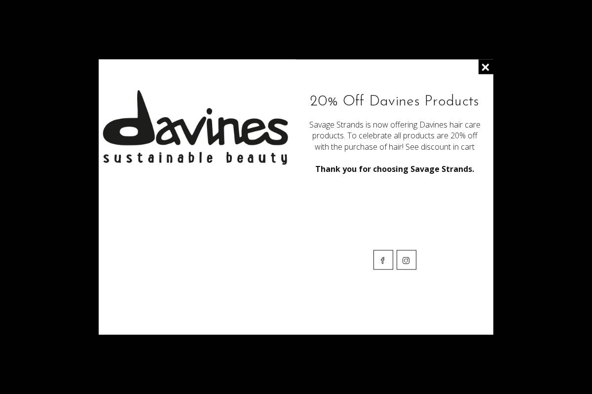 savagestrands.com homepage screenshot