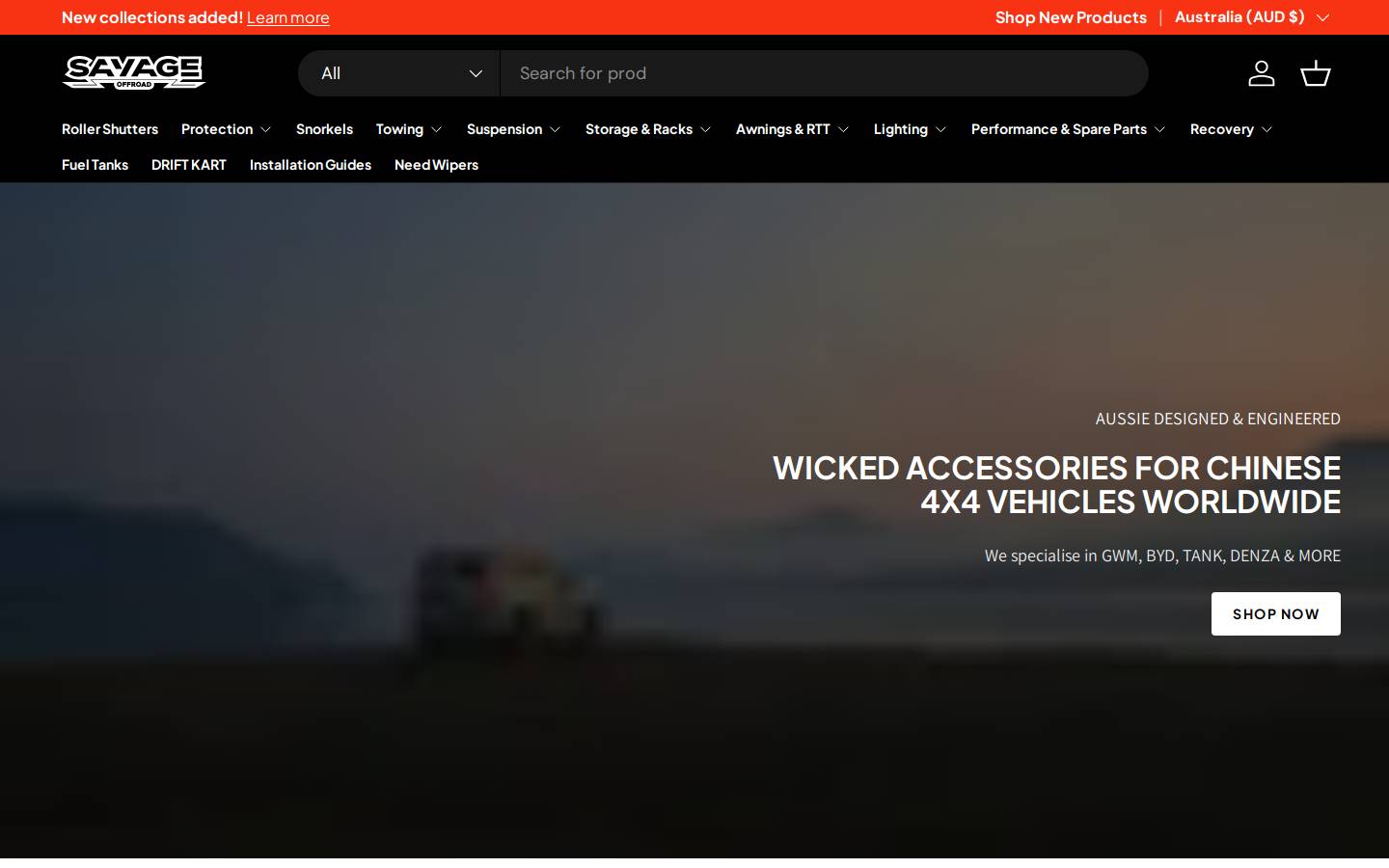 savagetech.com.au homepage screenshot