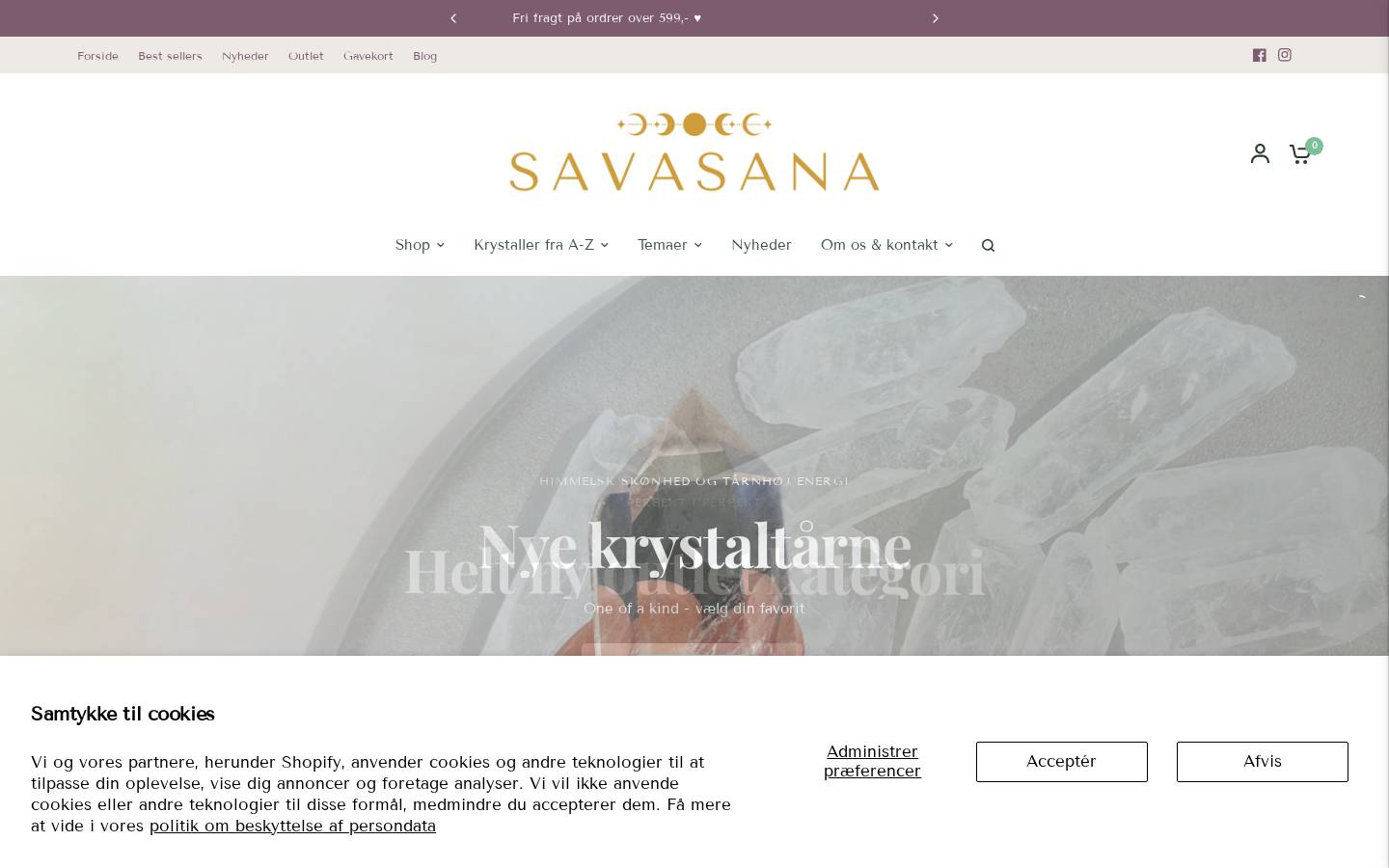 Savasana homepage screenshot
