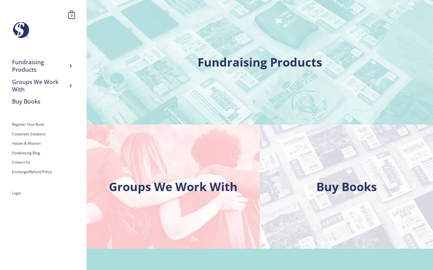 SaveAround homepage screenshot