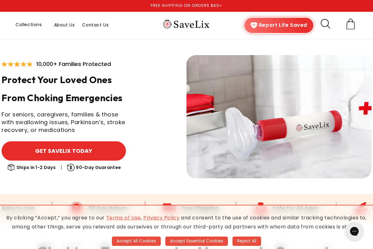 SaveLix homepage screenshot