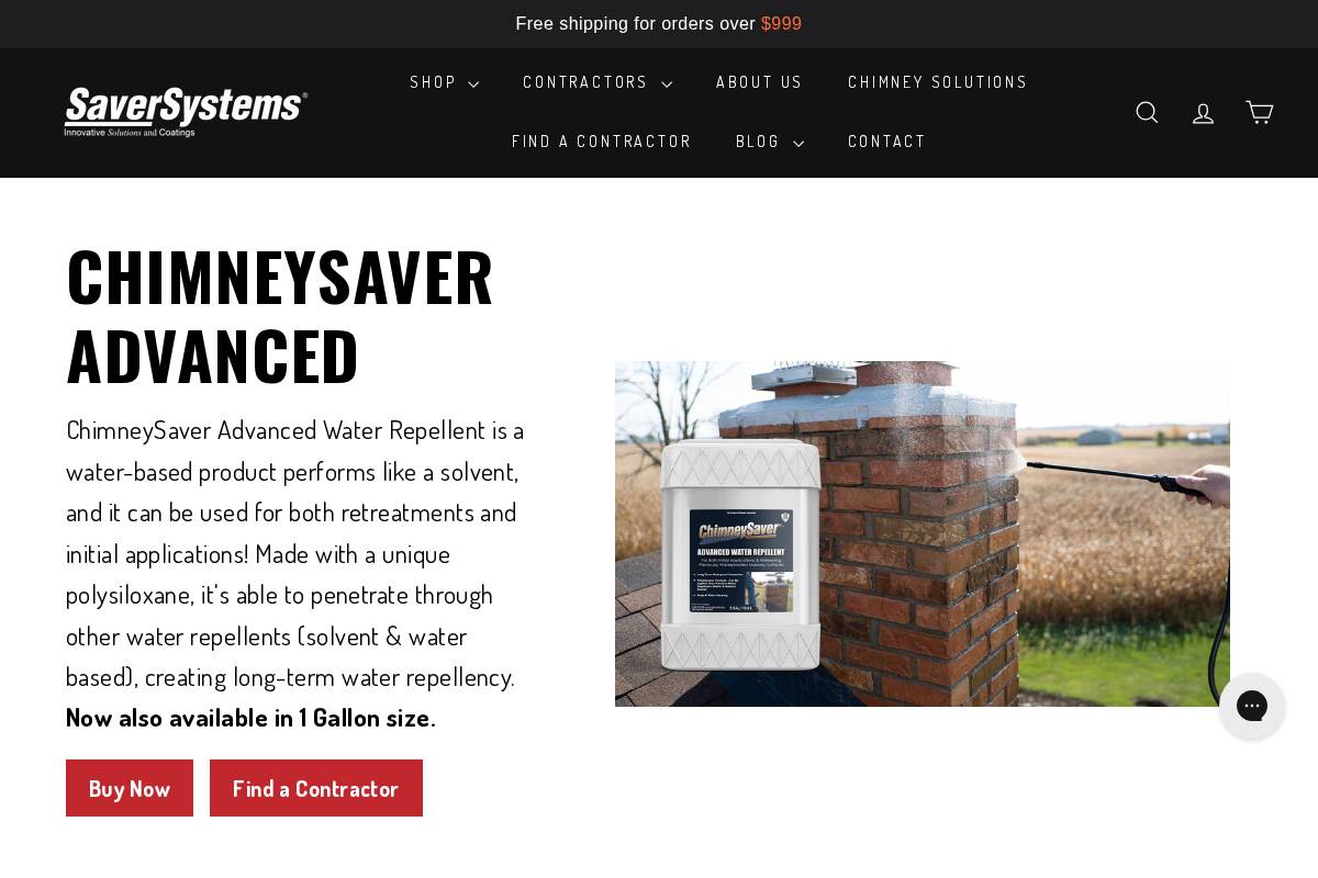 saversystems.com homepage screenshot