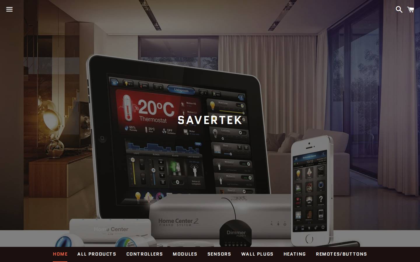 savertek.com homepage screenshot