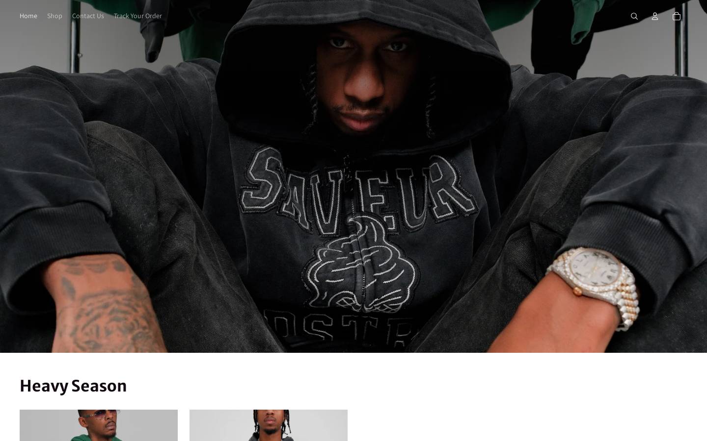 saveurco.com homepage screenshot