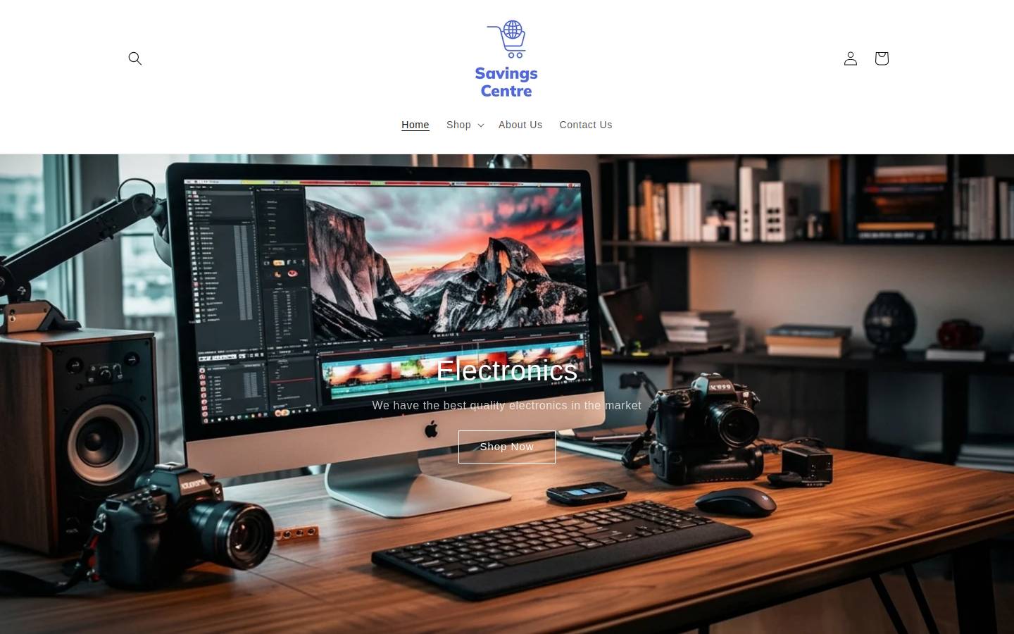 savingscentre.co.uk homepage screenshot