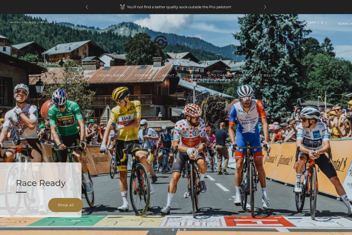 saviourcycling.com homepage screenshot