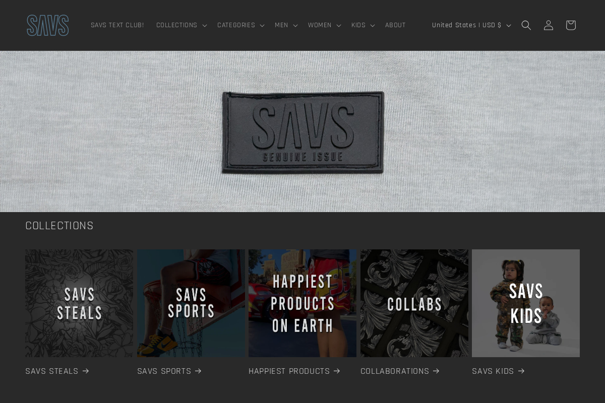 savs.co homepage screenshot