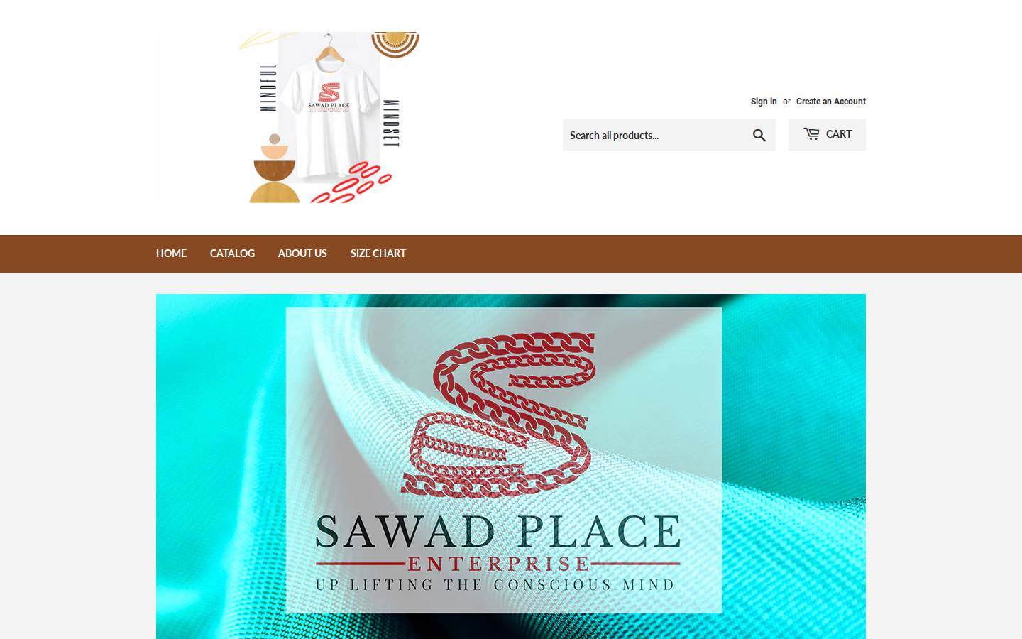 sawadplaceenterprise.com homepage screenshot