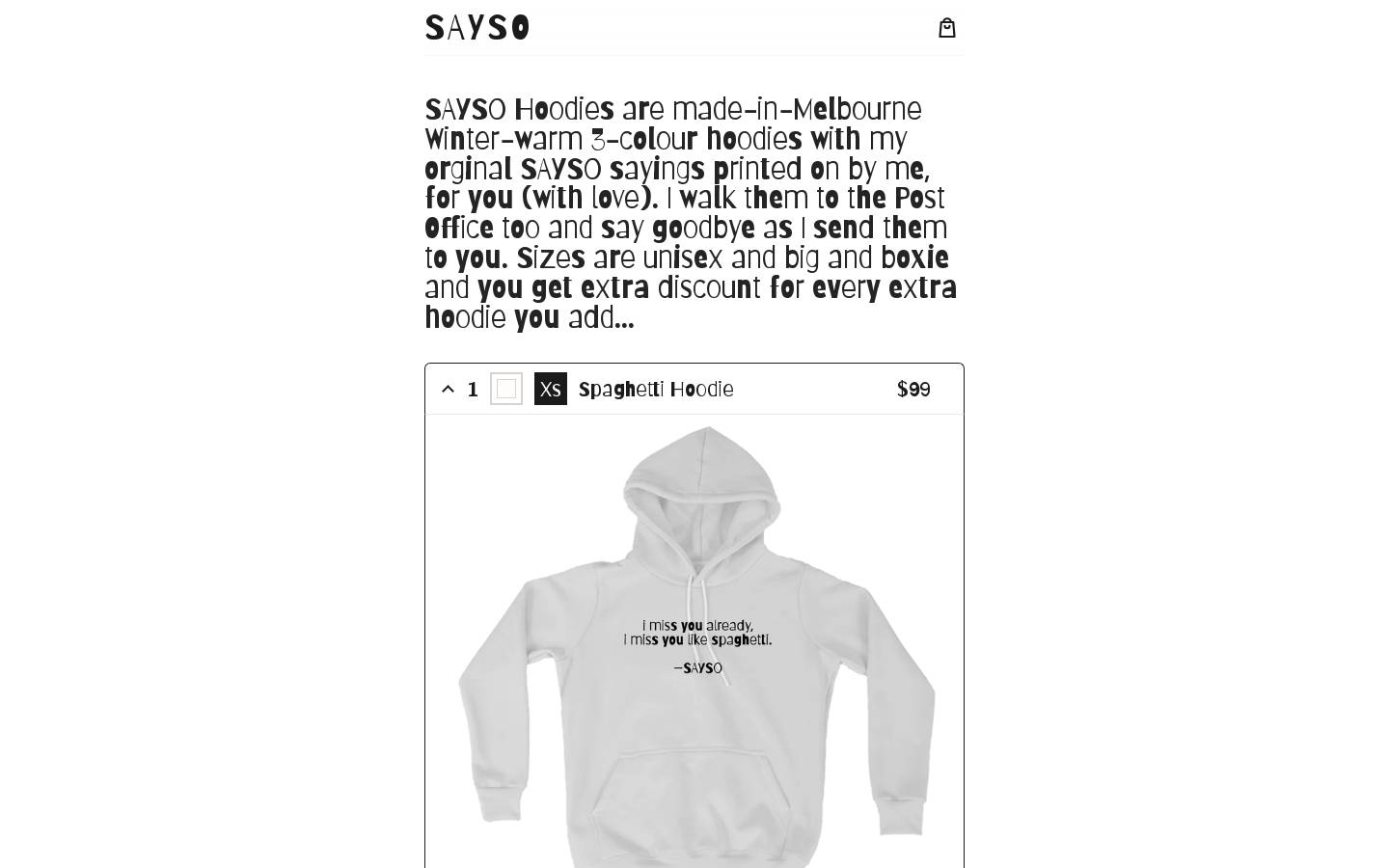 sayso.co homepage screenshot