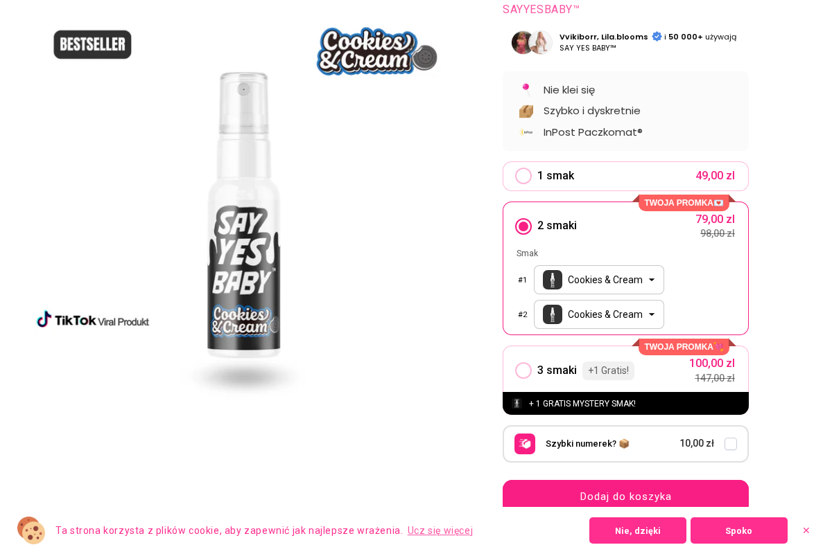 sayyesbaby.pl homepage screenshot