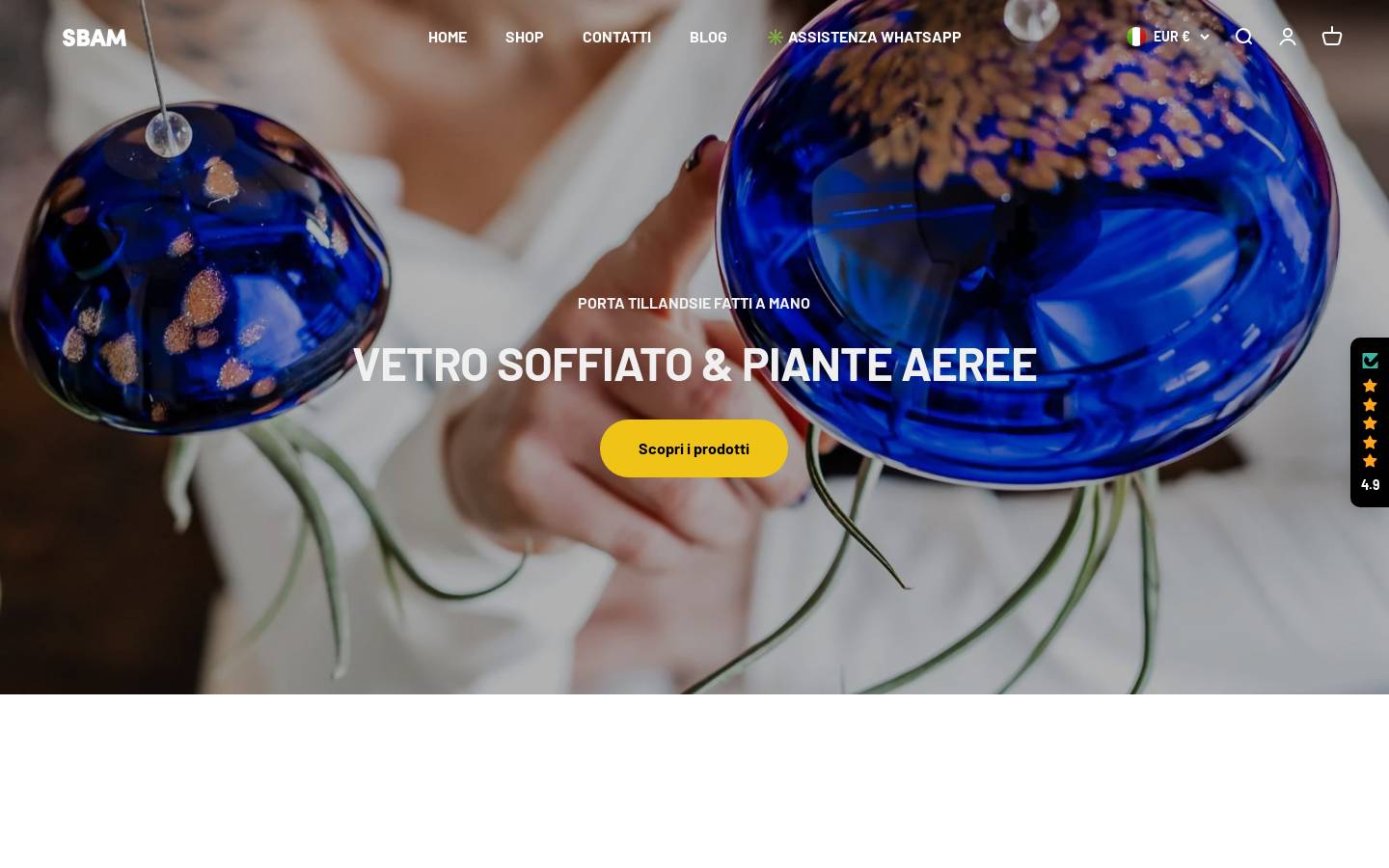 sbamglass.com homepage screenshot