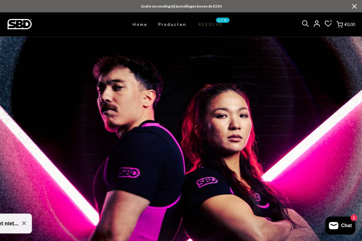 sbdapparel.com homepage screenshot
