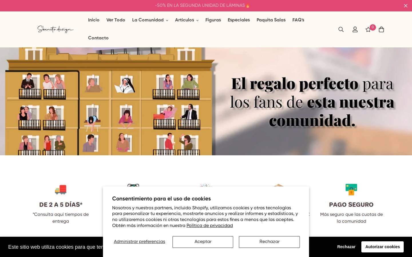 sbenitodesign.com homepage screenshot