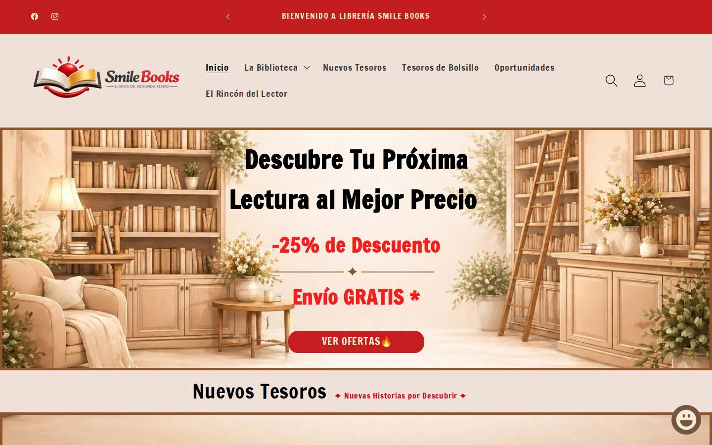 sbooks.es homepage screenshot