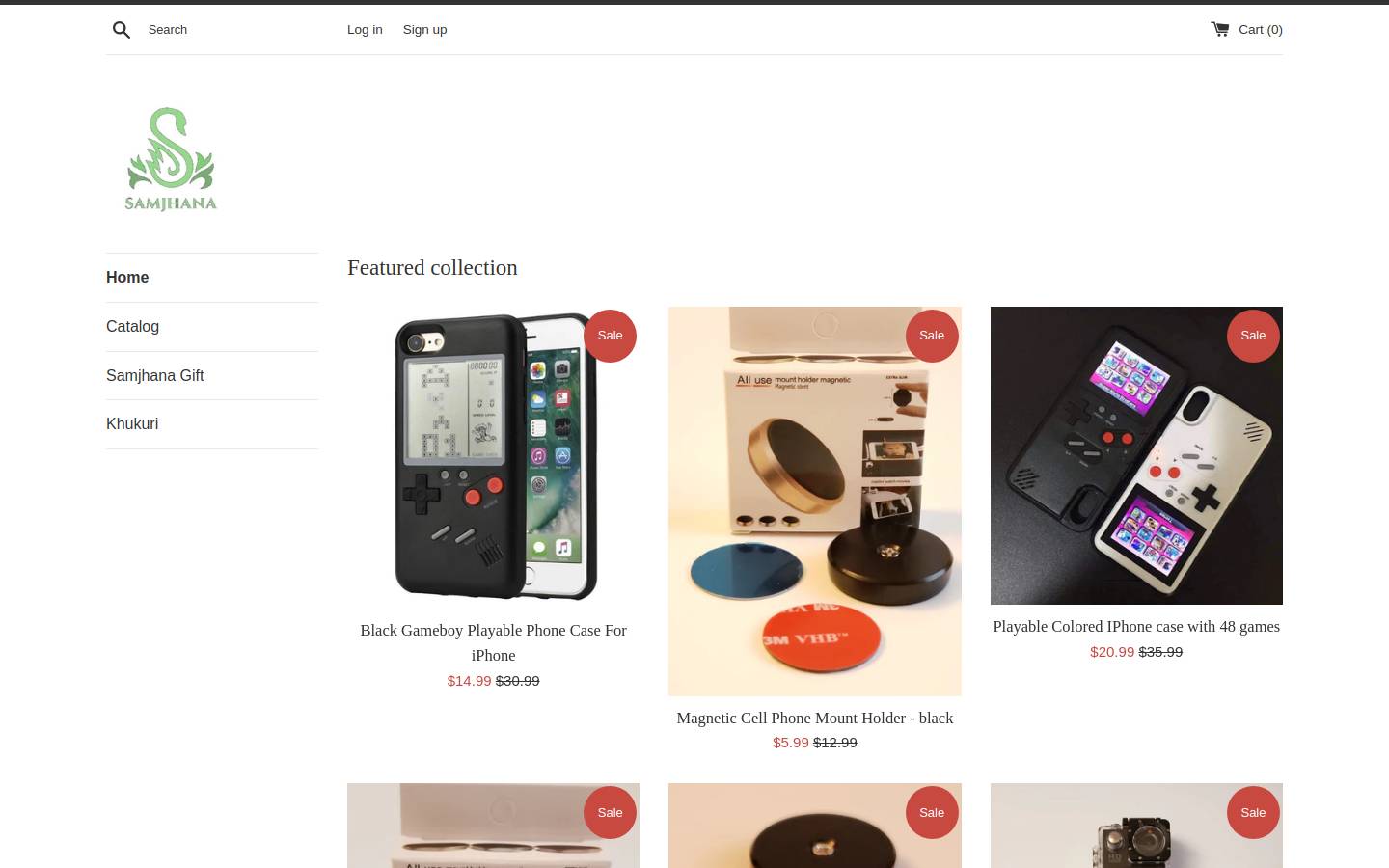 sbsstech.com homepage screenshot