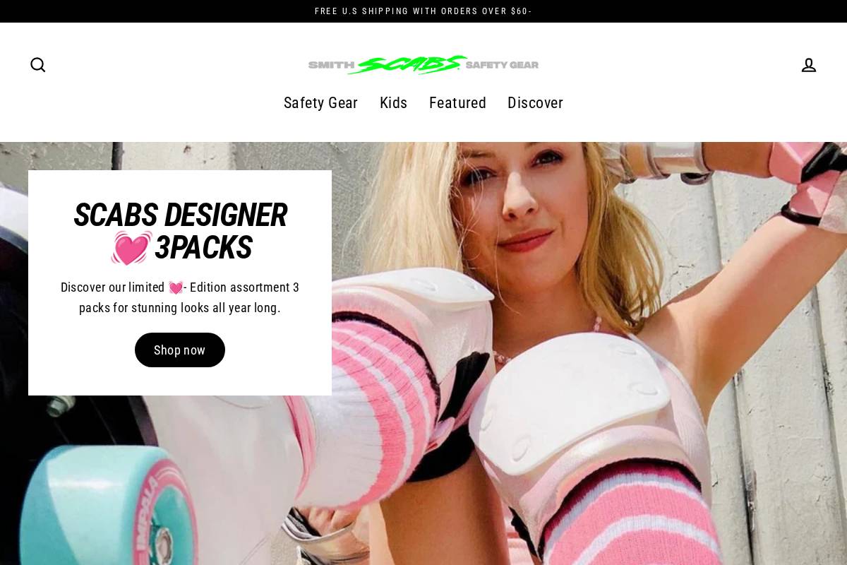 scabs.com homepage screenshot