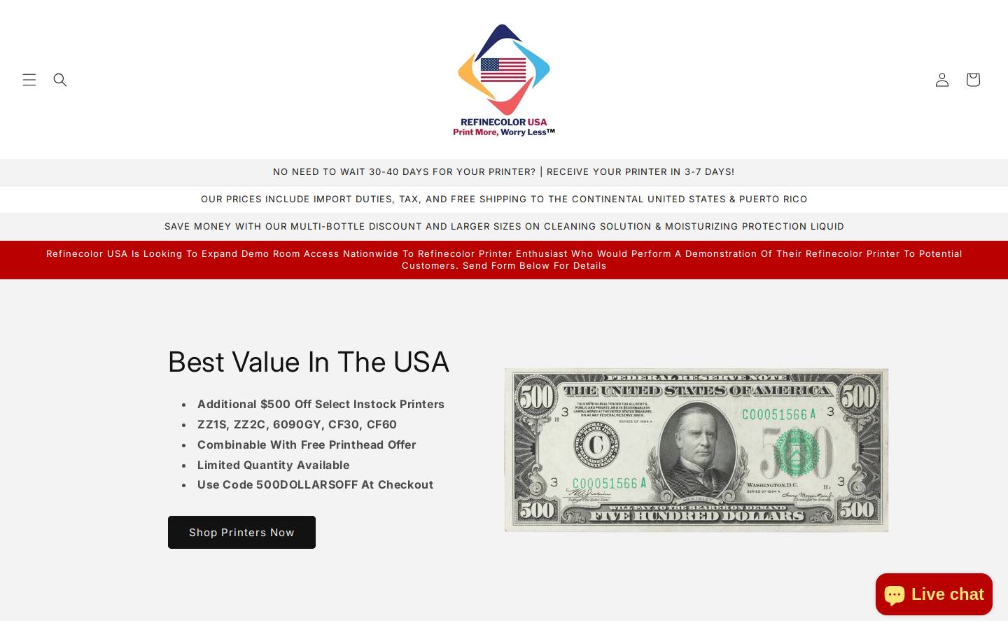 scae.shop homepage screenshot