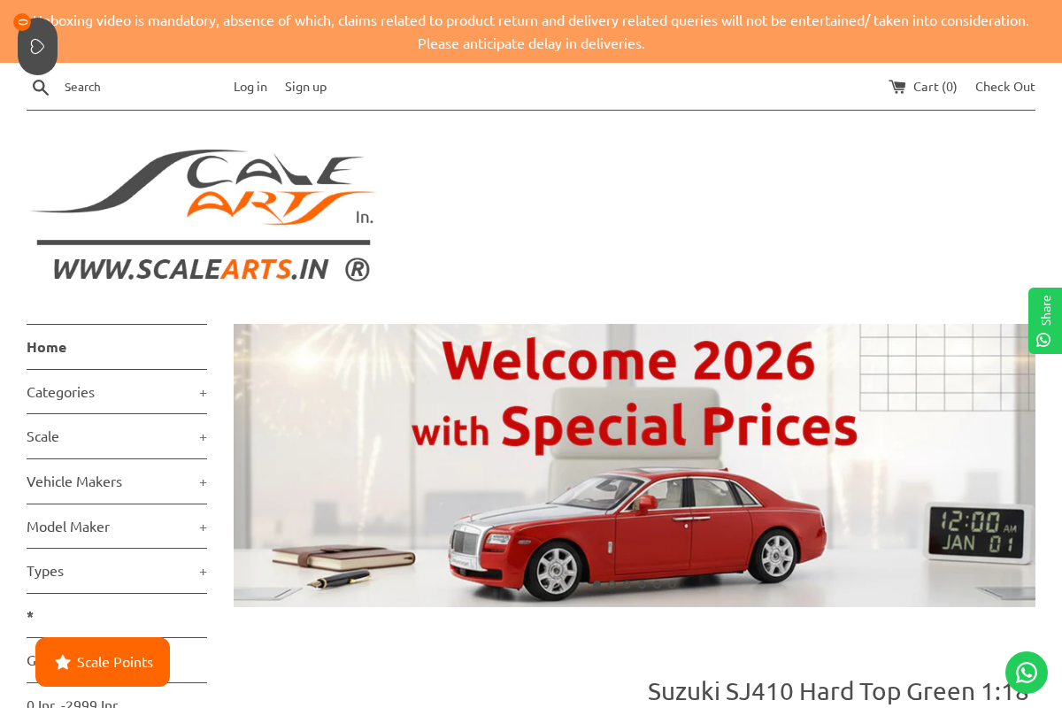 Scalearts homepage screenshot