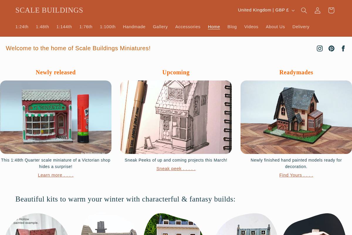 scalebuildings.net homepage screenshot