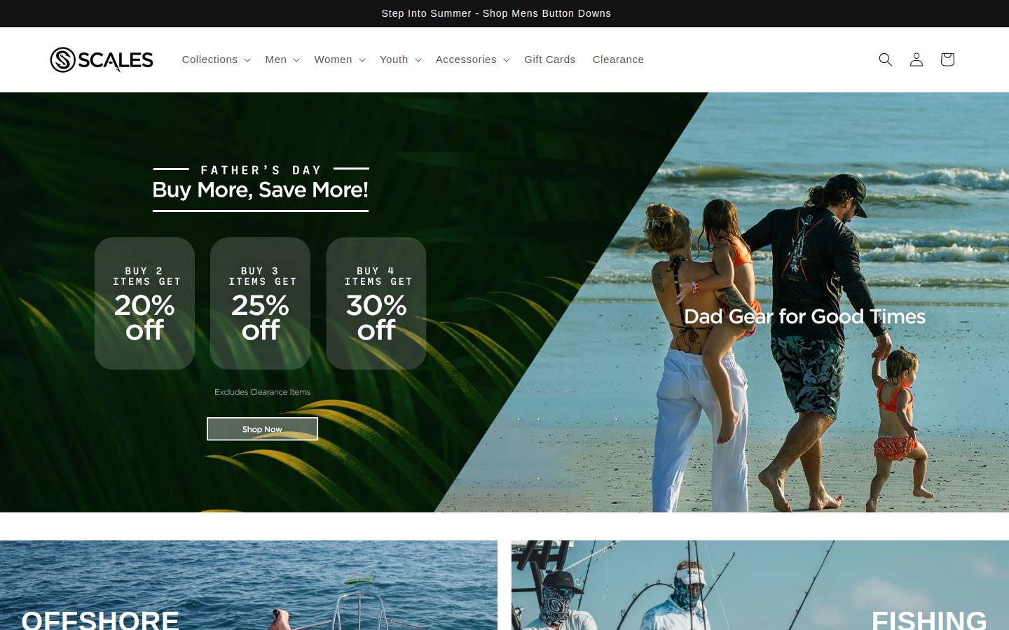 scalesgear.com homepage screenshot