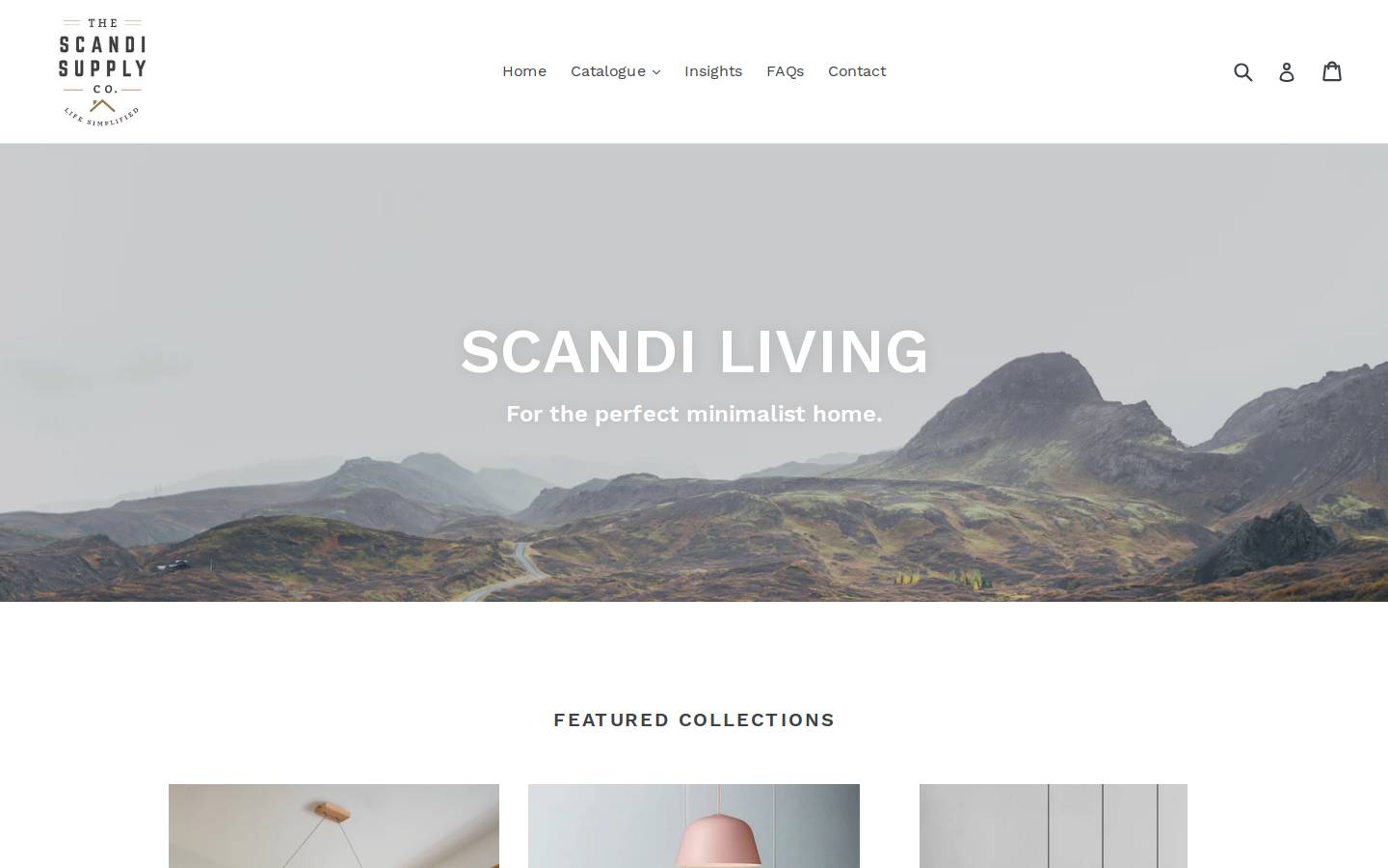 scandi.sg homepage screenshot