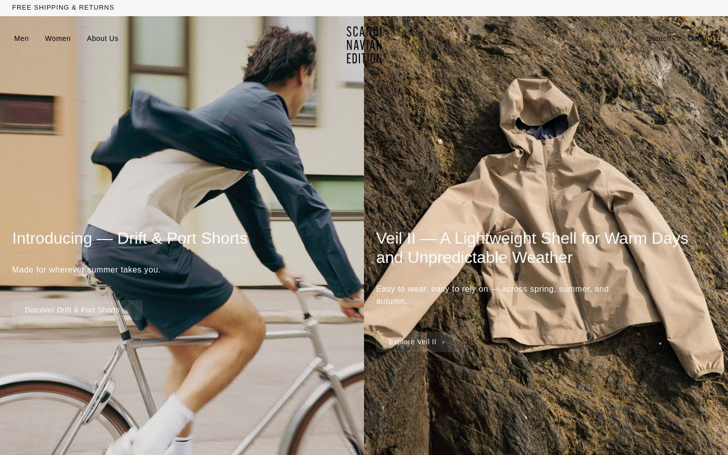 scandinavianedition.com homepage screenshot